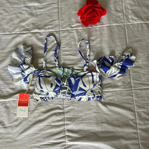 Maaji ruffle reversible bikini top - Picture 4 of 14